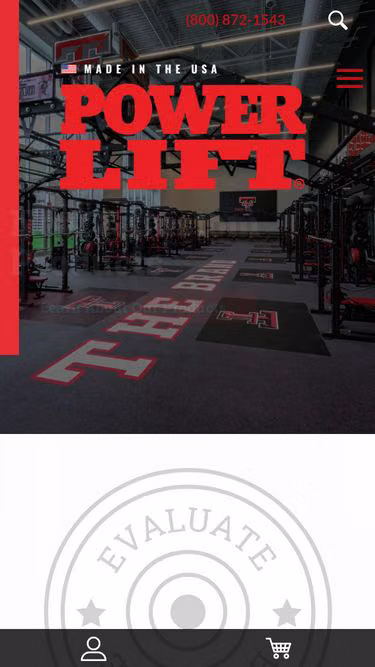 Screenshot of powerlift.fit