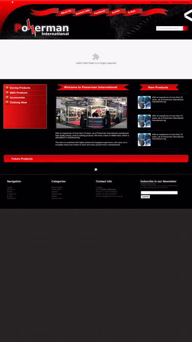 Screenshot of powerman.com.pk