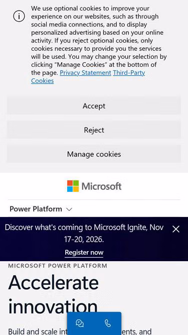 Screenshot of powerplatform.sg