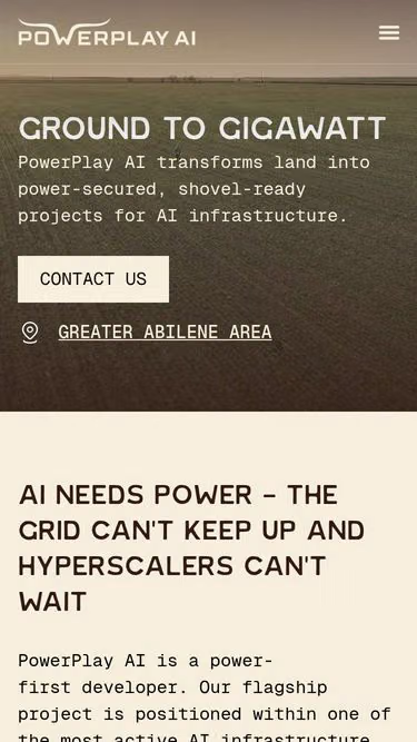 Screenshot of powerplay.ai