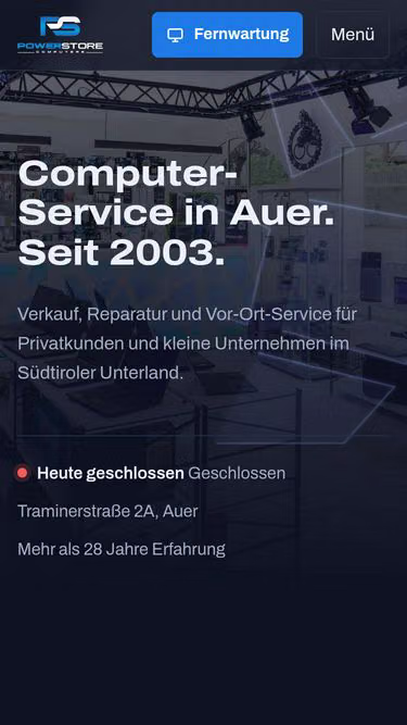 Screenshot of powerstore.it