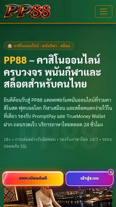 Screenshot of pp88.info
