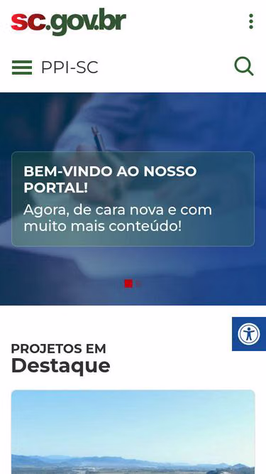 Screenshot of ppi.sc.gov.br