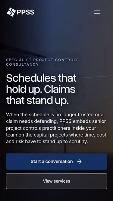 Screenshot of ppss.au