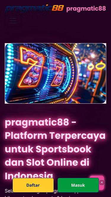 Screenshot of pragmatic88.xyz
