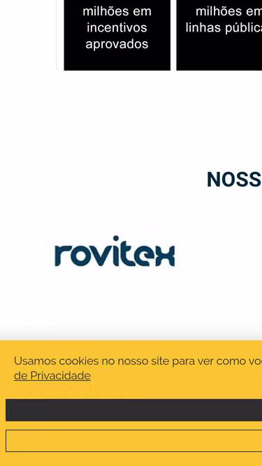 Screenshot of prana.adm.br