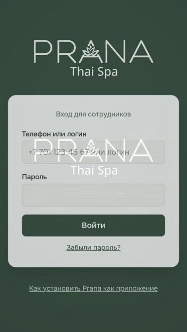 Screenshot of prana.asia
