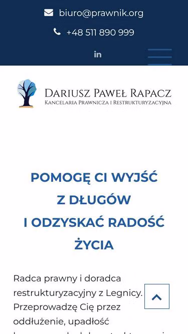 Screenshot of prawnik.org