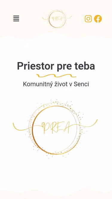 Screenshot of prea.sk