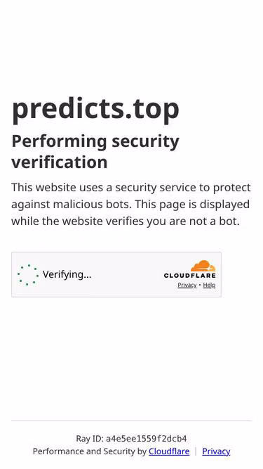 Screenshot of predicts.top