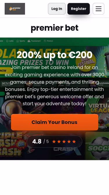 Screenshot of premierbet.top