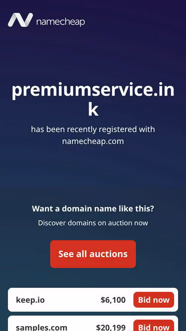 Screenshot of premiumservice.ink