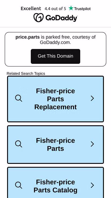 Screenshot of price.parts