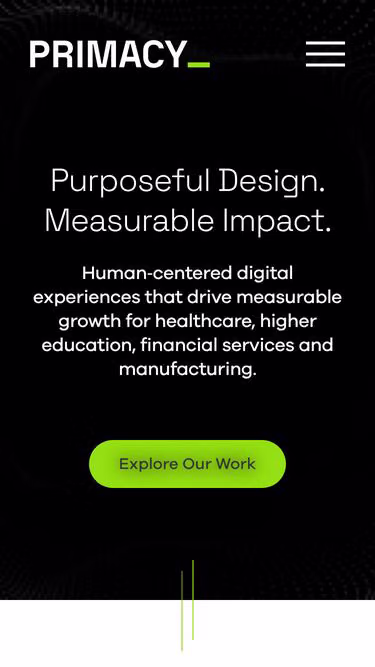 Screenshot of primacy.com