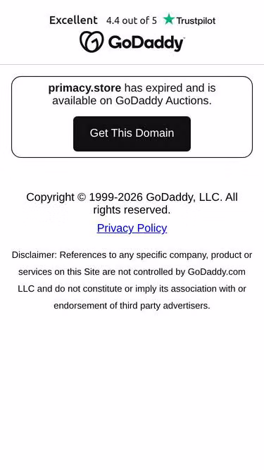 Screenshot of primacy.store