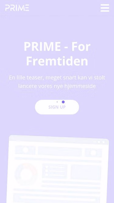 Screenshot of prime.dk