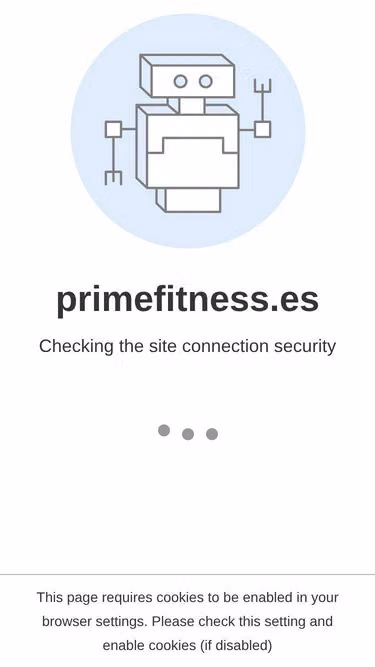 Screenshot of primefitness.es