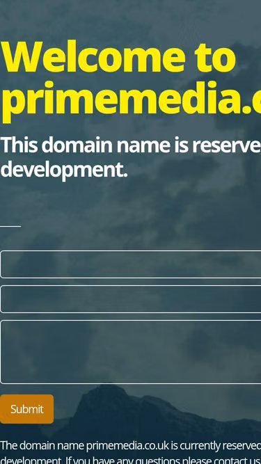 Screenshot of primemedia.uk