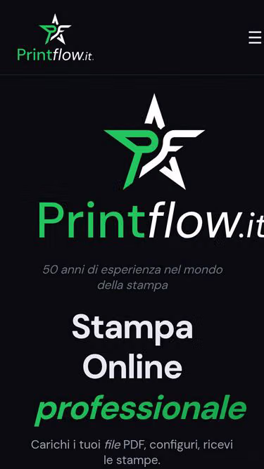 Screenshot of printflow.it