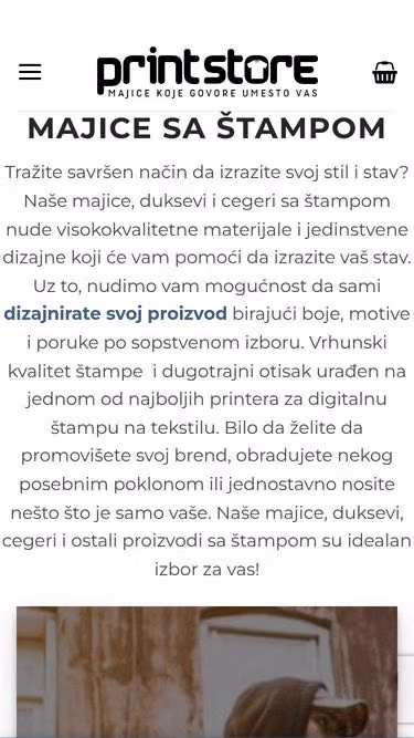 Screenshot of printstore.rs