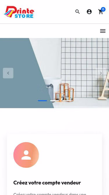 Screenshot of printstore.tn