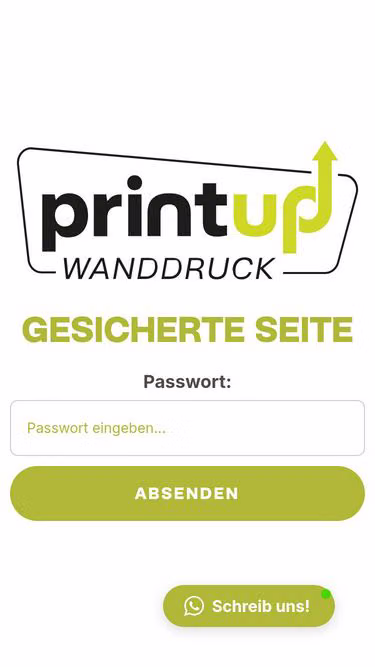 Screenshot of printup.de