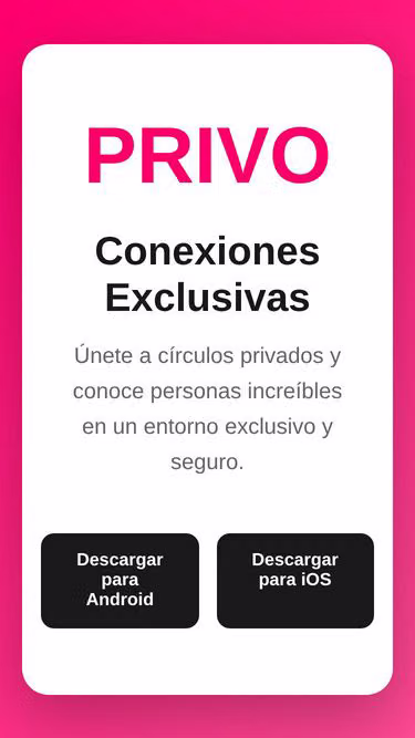 Screenshot of privo.space