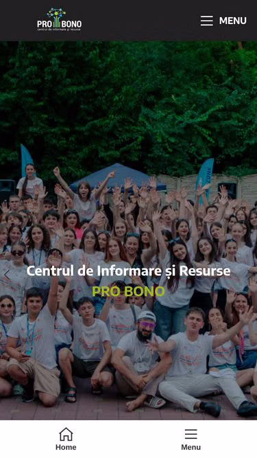 Screenshot of probono.md