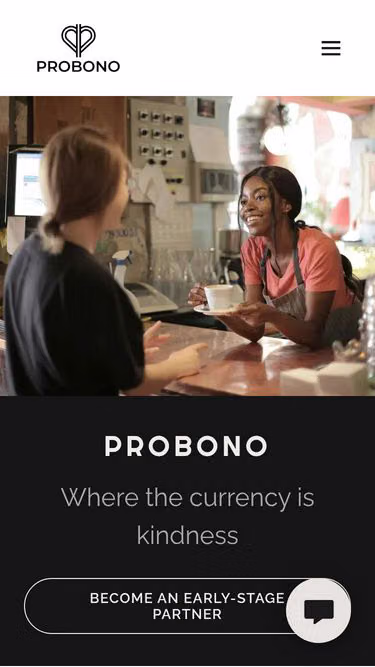 Screenshot of probono.work