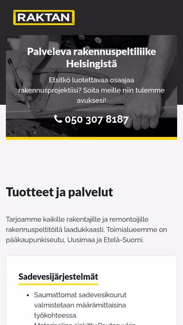 Screenshot of probox.fi