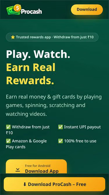 Screenshot of procash.in