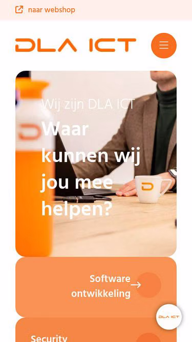 Screenshot of prodata.nl