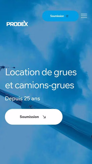 Screenshot of prodex.ca