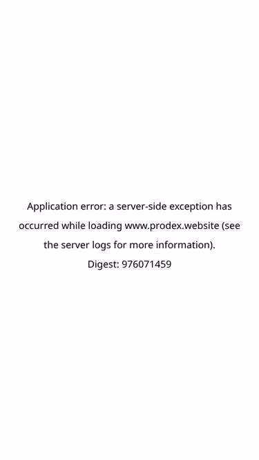 Screenshot of prodex.website