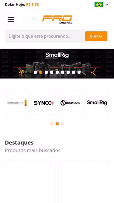 Screenshot of prodigital.com.py