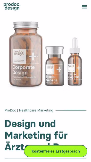 Screenshot of prodoc.design