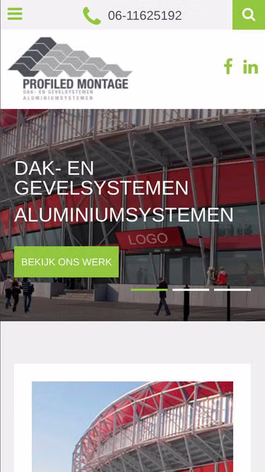 Screenshot of profiled.nl