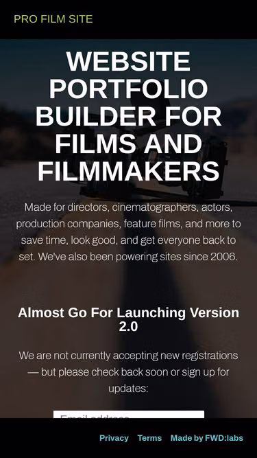 Screenshot of profilm.site