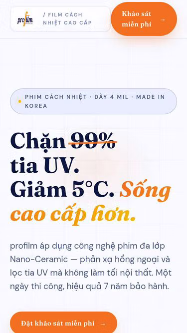 Screenshot of profilm.vn