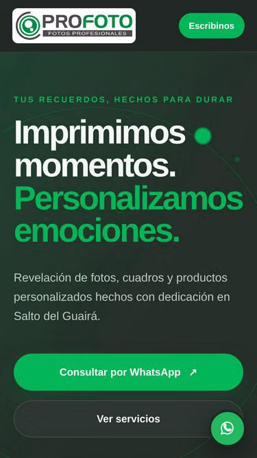 Screenshot of profoto.com.py