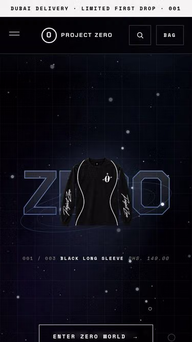 Screenshot of projectzero.com.co