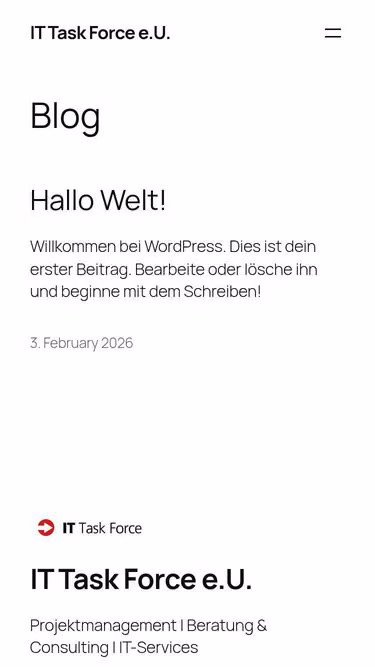 Screenshot of projekt.gmbh