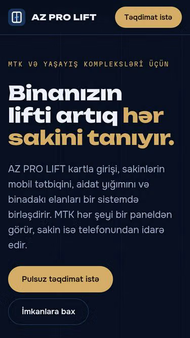Screenshot of prolift.az