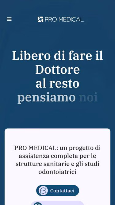 Screenshot of promedical.it