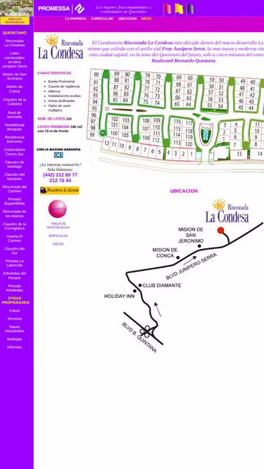 Screenshot of promessa.com.mx