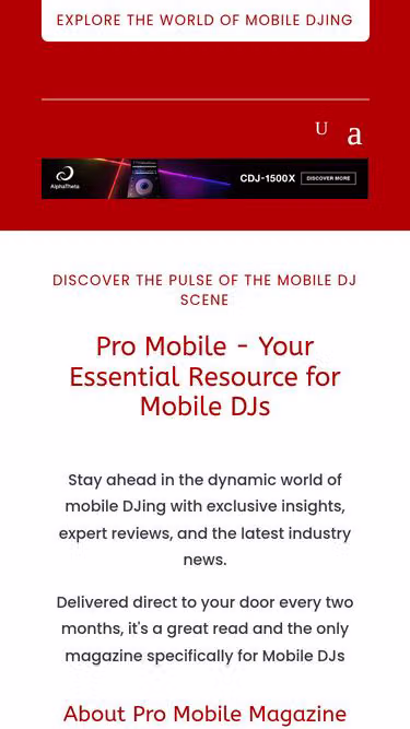Screenshot of promobile.uk