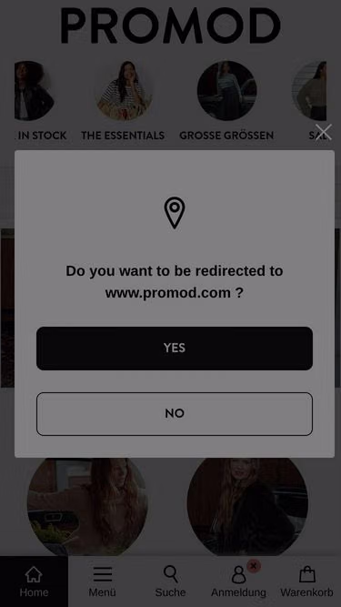 Screenshot of promod.berlin