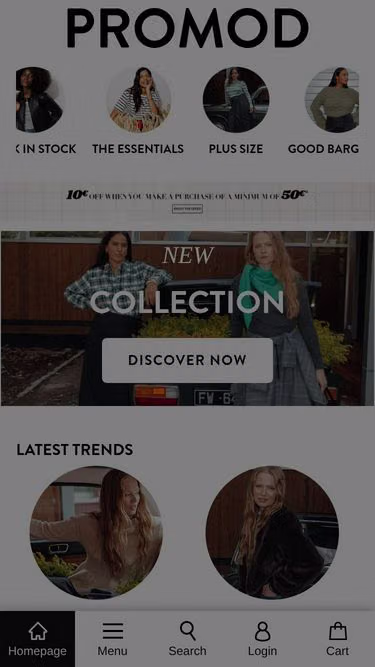 Screenshot of promod.com.hk