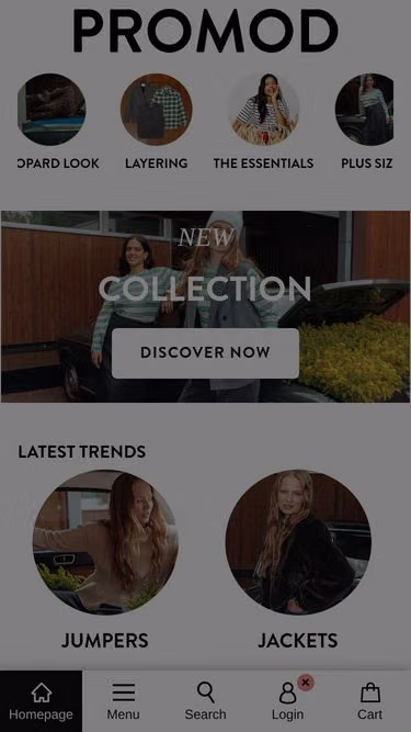 Screenshot of promod.com.my