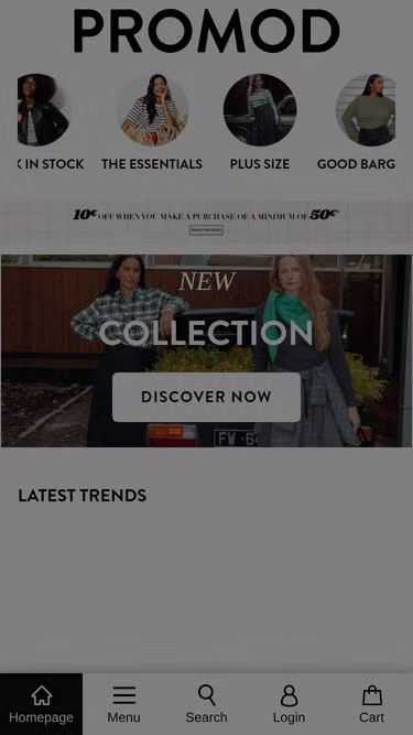 Screenshot of promod.markets